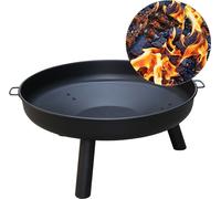 Jopassy Bol de feu Outdoor Feu de camp Haute qualité rond brasé Métal Corbeille à feu 80 cm
