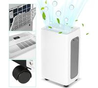 Jopassy Déshumidificateur 26L/jour 4.5L Réservoir Sécheur d'air portable contre l'humidité saleté & moisissure pour chambre à coucher salle de bain cave placard bureau garage