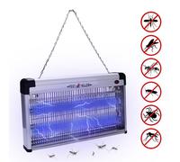 Jopassy Destructeur d'insectes électrique 40W Chaîne de lumière UV Piège à insectes Lampe à insectes Destructeur de moustiques Piège à mouches Lampe à moustiques