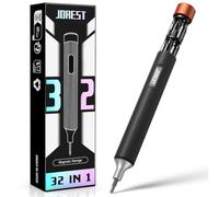 JOREST 32 en 1 Kit de Tournevis de Précision, Cadeaux Noel Homme Papa, Set Outils Portables avec Torx, Etoile P2/P5, Triwing Y000, pour iPhone, PC, Switch, PS4, PS5, Macbook, Laptop, Lunettes, Montres