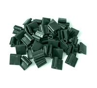 JORON Clips de Fixation Accessoires pour Bandes occultantes en PVC, adaptés aux grilles rigides, clôtures et Filets métalliques, Disponibles en Trois Couleurs, 45 pièces par Paquet