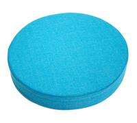 JORTUIO Coussin/Galette de Chaise Ronde 40/35/45/50cm Antidérapants Coussin de Siège Rond Exterieur/Intérieur Coussin D'assise Rond Jardin, Cuisine, Bureau, Salle à Manger(Lake Blue,35x35x5cm)