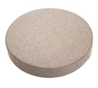 JORTUIO Coussin/Galette de Chaise Ronde 40/35/45/50cm Antidérapants Coussin de Siège Rond Exterieur/Intérieur Coussin D'assise Rond Jardin, Cuisine, Bureau, Salle à Manger(Chameau,45x45cmx8cm)