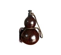 Jorzer Bouteille de Gourde 500 ML Gourde Chinoise Bouteille d'eau Fuite à l'épreuve 7.5-9.1 Gourde à Boire avec Bouchons à Corde et Gland
