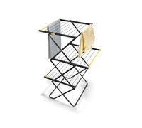 Joseph Joseph AirFrame Étendoir à Linge 3 Niveaux, 16m de Séchage, Séchoir Pliable et Stable, Rangement Compact