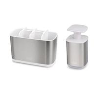 Organiseur de lavabo EASYSTORE avec distributeur de savon PRESTO 70551, 2 pc, Joseph Joseph