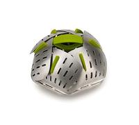 Joseph Joseph Bloom Steel Panier cuit-vapeur, pliable, pour Légumes et ajustable, Acier Inoxydable