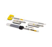 Joseph Joseph CleanTech Set d'Outils de Nettoyage Profond avec Poignée Télescopique, 5 Outils, pour Vitres et Carrelage