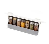 Joseph Joseph CupboardStore Supports pour Placard, Rangement de cuisine sous l'étagère, Porte-épices pour le garde-manger, Gris