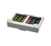 Joseph Joseph Boîte de rangement Cupboardstore pour capsules de café Gris clair