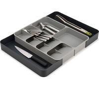 Joseph Joseph DrawerStore- Organiseur de tiroir de cuisine extensible, Range couverts, ustensiles et accessoires- Gris