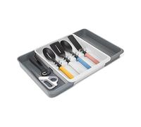 Organisateur pour ustensiles de cuisine DRAWERSTORE 8500017 40 x 33 cm, gris, plastique, Joseph Joseph