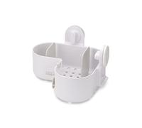 Joseph Joseph Duo Organiseur d'étagère de douche d'angle, rangement de salle de bain pour accessoires de douche, blanc, Blanc, regelmäßig