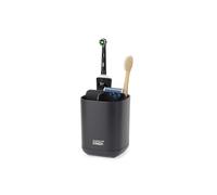 Joseph Joseph Porte-brosse Easystore 3 compartiments compatibles électriques & manuels Noir 12,8 cm