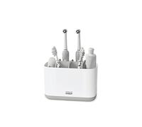 Joseph Joseph – Gobelet porte-brosses EasyStore 70510 – Grand plastique hygiénique blanc-gris