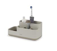 Organiseur de salle de bain EASYSTORE 70576 25 cm, écru, plastique, Joseph Joseph