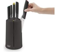 Joseph Joseph Elevate Bloc de 6 couteaux, noir