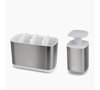 Organiseur de lavabo EASYSTORE avec distributeur de savon PRESTO 70551, 2 pc, Joseph Joseph