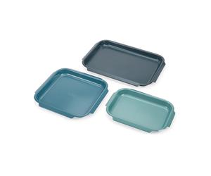 Joseph Joseph Ensemble de moules à gâteaux Nest bake. 3 pièces Bleu