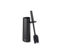 Joseph Joseph Brosse de toilette Flex 360 – Tête remplaçable, Anti-goutte, Noir mat 43,7 cm