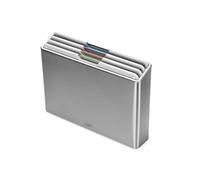 Planche à découper FOLIO STEEL 100072 34 x 24 cm, set de 4 pc, plastique, Joseph Joseph