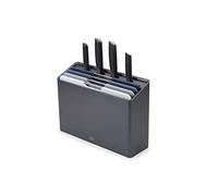 Joseph Joseph Set de 8 couteaux et planche à découper Folio Plus 60216 - 30x20 cm plastique gris