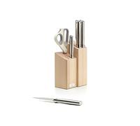 Joseph Joseph Fusion ensemble de couteaux 15x10x31.5 cm beige-acier 10577