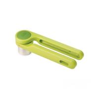 Joseph Joseph Helix Garlic Press, action d'écrasement facile, lavable au lave-vaisselle - Vert