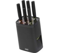 Joseph Joseph Lock Block™ - Ensemble de 6 couteaux avec sécurité enfant intégrée - Noir