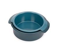Joseph Joseph – Moule à gâteau rond Nest Bake – Lot 2 (23 & 20 cm), acier carbone, antiadhésif, bleu