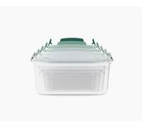 Joseph Joseph Nest Lock Set 5 Boîtes Alimentaires en Plastique, Boîte Repas, Conservation Alimentaire, Rangement et Organisation de Cuisine, Vert