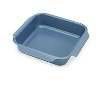 Joseph Joseph Nest Plat à Four, Revêtement Antiadhérent, Acier au Carbone, Poignées Facile à Tirer, 30cm x 30cm x 6.4cm Bleu