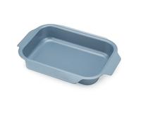 Joseph Joseph Plat à four Nest – Acier carbone, antiadhésif, poignées faciles, 30×23×4,9 cm Bleu