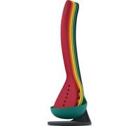 Joseph Joseph - Nest Ustensils Plus - Ensemble de 5 Ustensiles en Nylon Aimantés, Cuillère, Cuillère à spaghettis, Louche, Ecumoires Livré avec son Porte Ustensiles - Multicolore