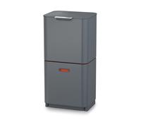 Poubelle de cuisine Tri Sélectif TOTEM Max Joseph Joseph 60 L Gris Graphite