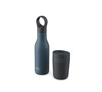 Joseph Joseph – Tasses de voyage et bouillotte Reuse Repeat – Lot de 2 500 ml – Bleu