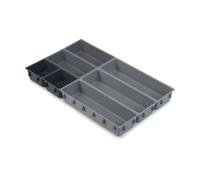 Joseph Joseph Set d'organisateurs Blox. 7 pièces Gris
