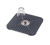 SINKSHIELD Tapis Fond d´évier avec bouchon de vidange - petit modèle Joseph Joseph GRIS