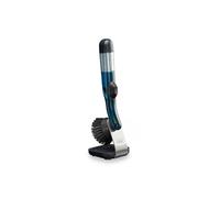 Joseph Joseph SinkTech Brosse à Vaisselle Rechargeable avec Distributeur de Savon, Support de Rangement, Grattoir à Poêle, Plateau en Acier Inoxydable