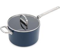 Joseph Joseph – Casserole à sauce SPACE 45039 23 cm, aluminium, avec couvercle, bleu