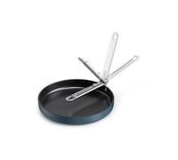 Poêle à frire antiadhésive poco, Space, modèle de 28 cm (11"), idéale pour les petites cuisines, poignée pliable, destorage facile, revêtement antiadhésif, efficace et rapide.