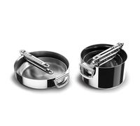 Joseph Joseph Space Steel Batterie cuisine inox 5 pièces, empilable