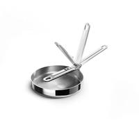 Joseph Joseph Space Steel Poêle inox 20 cm, poignée rabattable