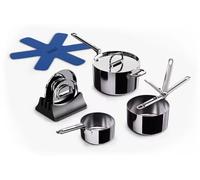 Set de casseroles SPACE 1000031, set de 3 pc, argent, acier inoxidable, Joseph Joseph