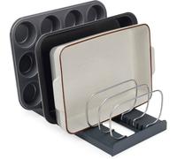 Joseph Joseph Organisateur DrawerStore – Ustensiles de cuisson, 7 compartiments réglables – Gris