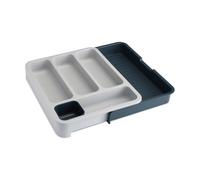 Drawer Store Range couverts extensible pour tiroir Joseph Joseph Gris