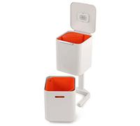 Joseph Joseph Poubelle de tri Totem 30064 40 L trieur à déchets Blanc