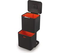 Joseph Joseph Totem Max Poubelle de tri 60L, noir totem