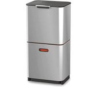 Poubelle de cuisine Tri Sélectif TOTEM Max Joseph Joseph 60 L Inox