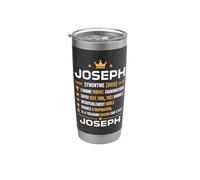 joseph personnalisé humour Définition Prénom joseph Gobelet isotherme en acier inoxydable double paroi